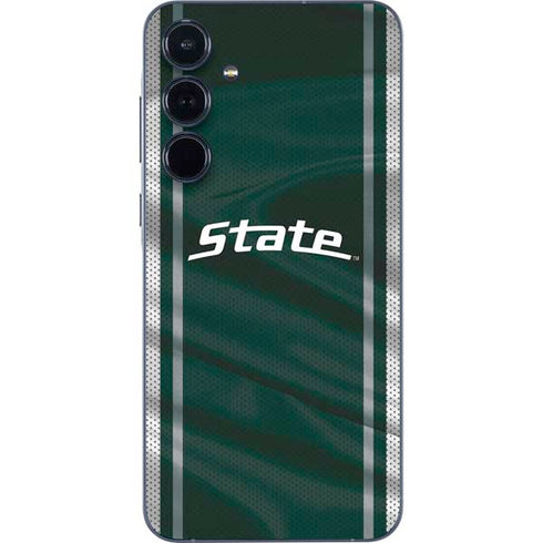 Michigan State University Jersey Grey Galaxy A55 5G Skin